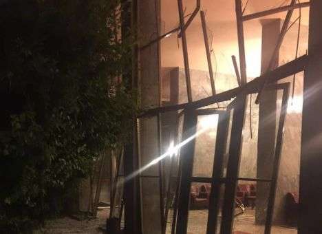 Опубликованы кадры, как взрывали парламент Турции (ВИДЕО)