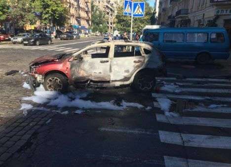 Во взорвавшемся в Киеве авто был известный журналист Шеремет