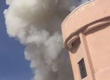 В сеть выложили видео мощного взрыва около аэропорта Могадишо (ВИДЕО)