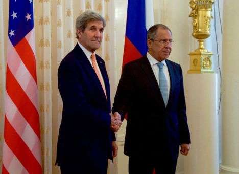 Российские СМИ проигнорировали неудобный вопрос Керри Лаврову