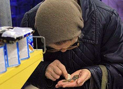 В Украине за чертой бедности живет 8% населения