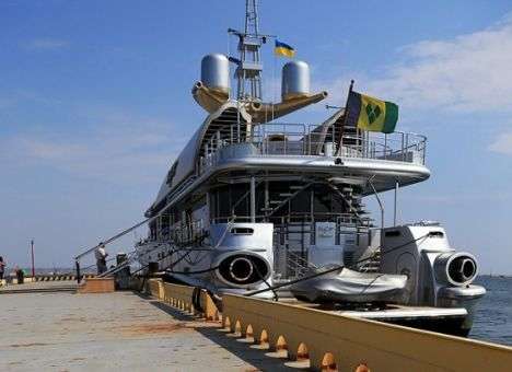 В Одессу зашла яхта « главного врага Путина»