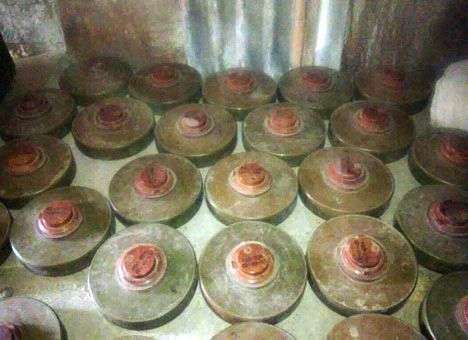 Под Мариуполем обнаружили дачу, набитую взрывчаткой (ФОТО)