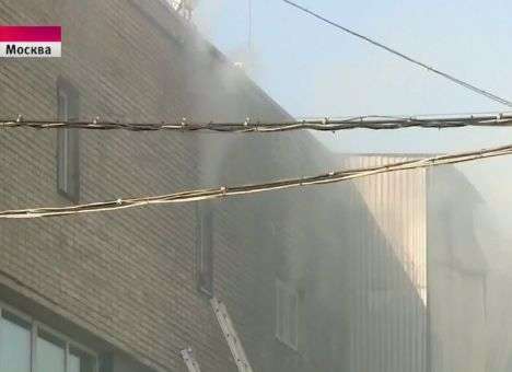 Трагедия на московском складе произошла из-за светильника