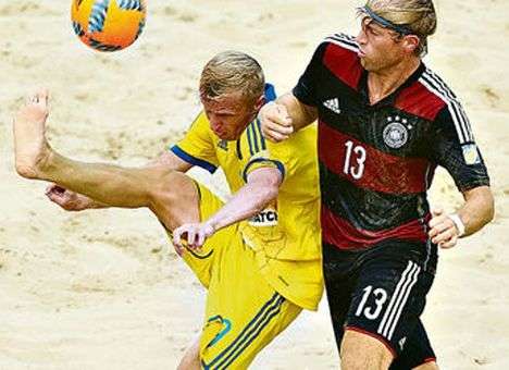 Сборная Украины по пляжному футболу выиграла Суперфинал Евролиги-2016