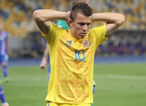 Сборная Украины не сумела выиграть в дебютном матче Шевченко (ВИДЕО)