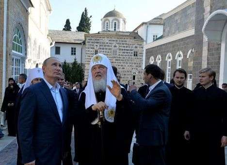 На горе Афон происходит нечто зловещее, - The Spectator