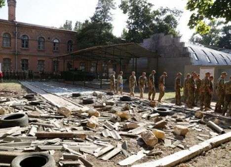 Убивать в Одессе учат в доме без крыши (ФОТО)