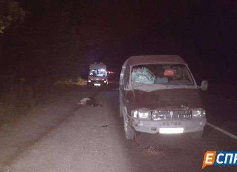 Под Киевом «Газель» насмерть сбила мужчину на обочине (ФОТО)