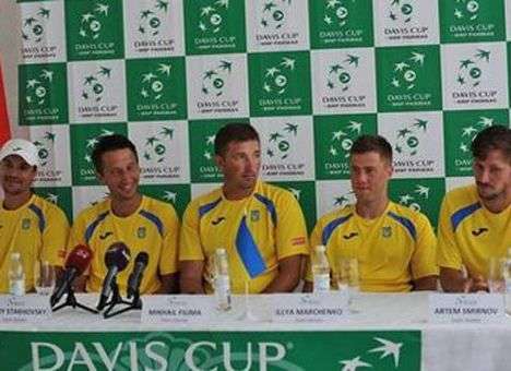Сборная Украины поднялась в рейтинге Кубка Дэвиса