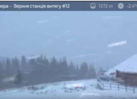 Желающие посмотреть на первый снег в Буковеле «положили» сайт (ФОТО)
