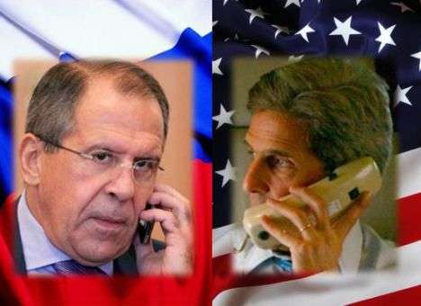 Керри связался с Лавровым по Донбассу