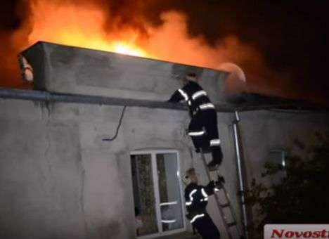 Сразу два страшных пожара вспыхнуло в жилых домах Николаева (ВИДЕО)