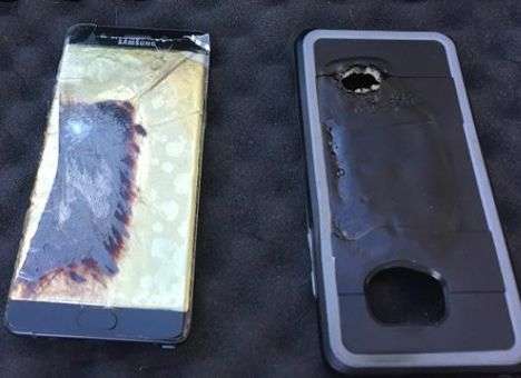 В США загорелись два заменённых Galaxy Note 7
