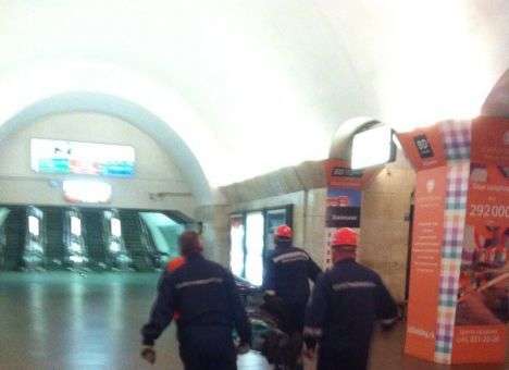 В центре Киева пассажир попал под поезд (ФОТО)