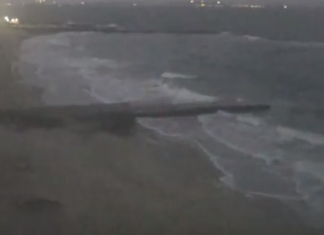 Одесское море заштормило (ВИДЕО)