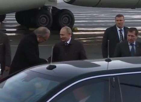 Путин прибыл в Берлин (ФОТО)