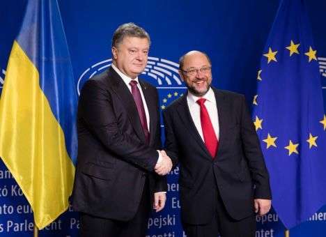 Порошенко «отчитался» перед Шульцем