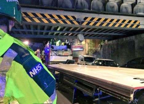 Опубликованы снимки жуткого ДТП в Лондоне (ФОТО)