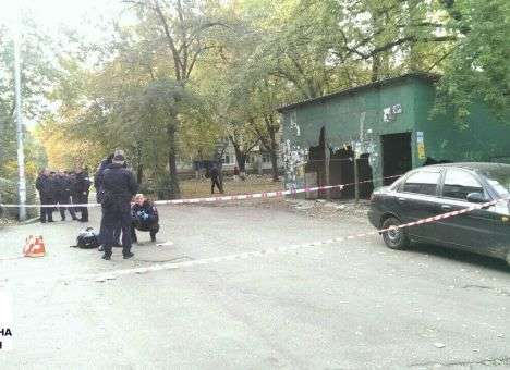 Киевлянин хотел расстрелять копов (ФОТО)