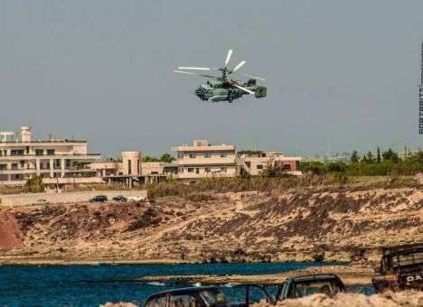 В небе над Сирией заметили новую российскую машину (ФОТО)