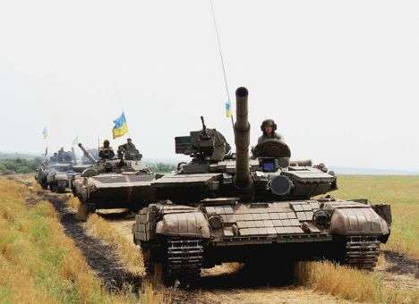 В зоне АТО не смолкает запрещенное оружие (ВИДЕО)