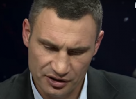 Кличко пожаловался, что работа отняла у него любовь (ВИДЕО)