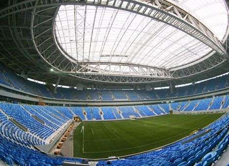 В России сообщили о несоответствии поля «Зенит Арены» требованиям FIFA