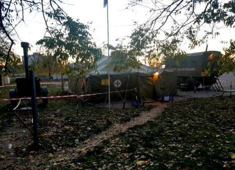 У Саакашвили замерзает целый город (ФОТО)