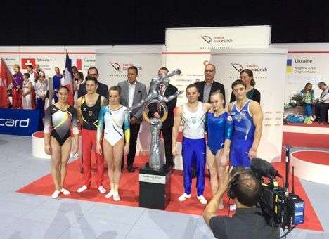 Украинские гимнасты выиграли Кубок Швейцарии