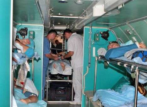 Из АТО прибывают раненые