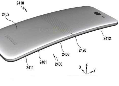 Патентная документация проливает свет на гибкий смартфон Samsung