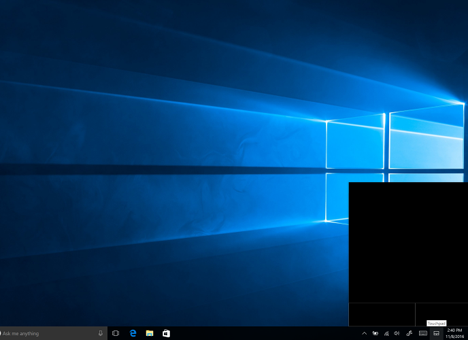 В Windows 10 появился виртуальный трекпад