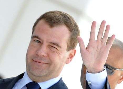 «Скажу по-простому, по-русски: этот пассажир в очередной раз обгадился», - Д.Медведев о М.Саакашвили