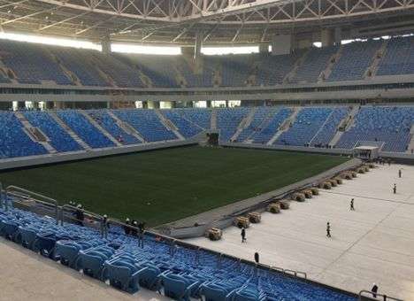 В Санкт-Петербурге при строительстве стадиона возник очередной конфуз