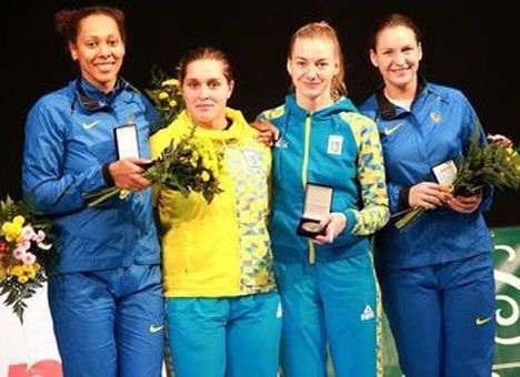 Украинки завоевали две медали на этапе Кубка мира по фехтованию