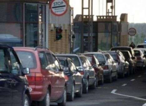 На границе с Польшей опять пробка