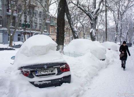 Из-за снега закрыли школы