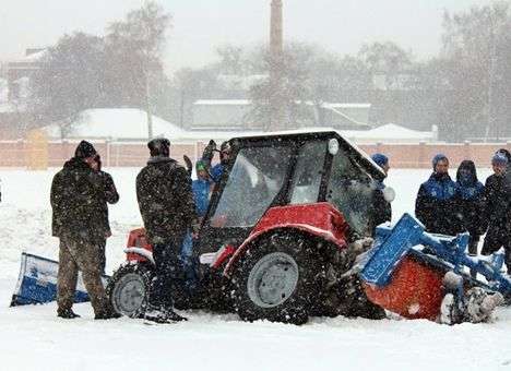 Непогода не позволила состояться пяти матчам чемпионата Украины
