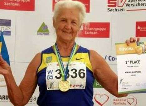 Пенсионерка установила рекорд Украины