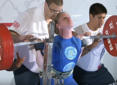 Украинка установила мировой рекорд в пауэрлифтинге (ВИДЕО)