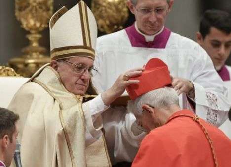 Папа римский назначил 17 кардиналов