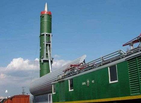Россия провела первые испытания ракеты для «ядерного поезда»