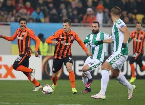 «Шахтер» одержал пятую победу подряд в Лиге Европы (ВИДЕО)