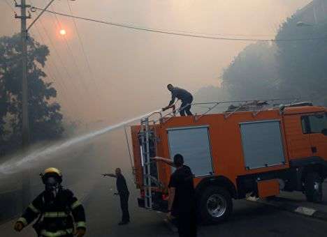 В результате пожаров в Израиле пострадали 125 человек