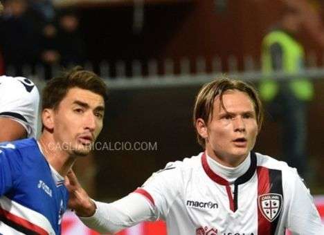 Украинский футболист дебютировал за «Кальяри»