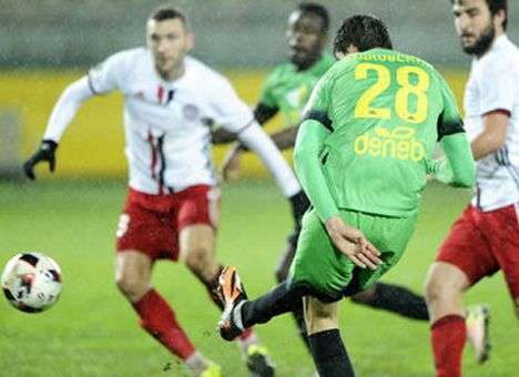 Украинский форвард забил два гола в чемпионате России