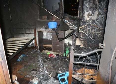 Во время пожара в Одессе погибла мать с четырьмя детьми