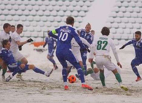«Динамо» не смогло обыграть «Ворсклу» (ВИДЕО)