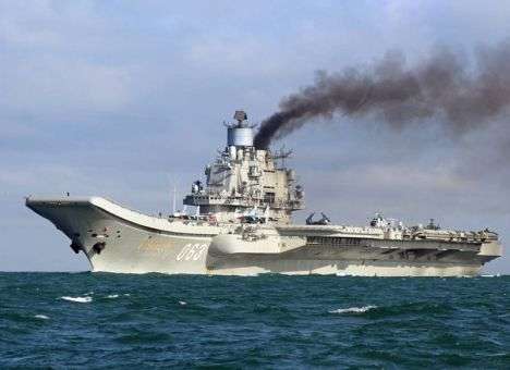 Российский истребитель СУ-33 упал в Средиземное море после выполнения боевой задачи в Сирии